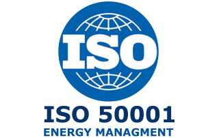 Siegel ISO 50001-Zertifizierung