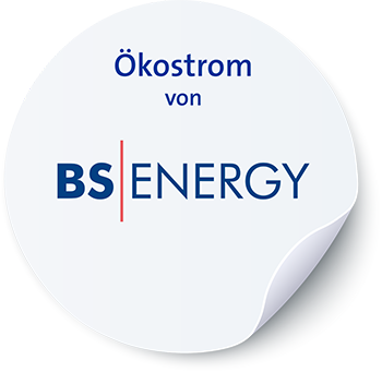 Siegel Ökostrom von BS|Energy
